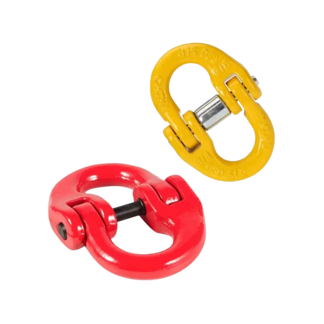 Conectores para Cadena o Eslingas Tejidas.